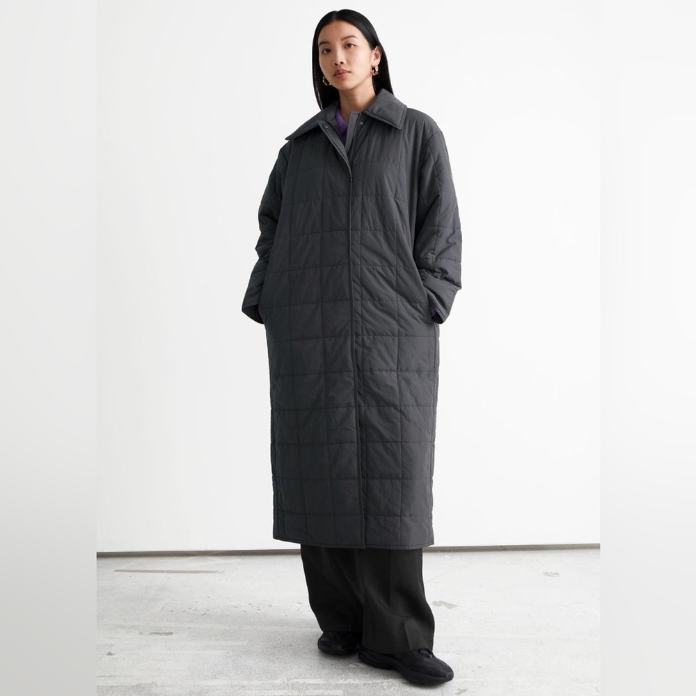 & Other Stories Relaxed Padded Puffer Coat